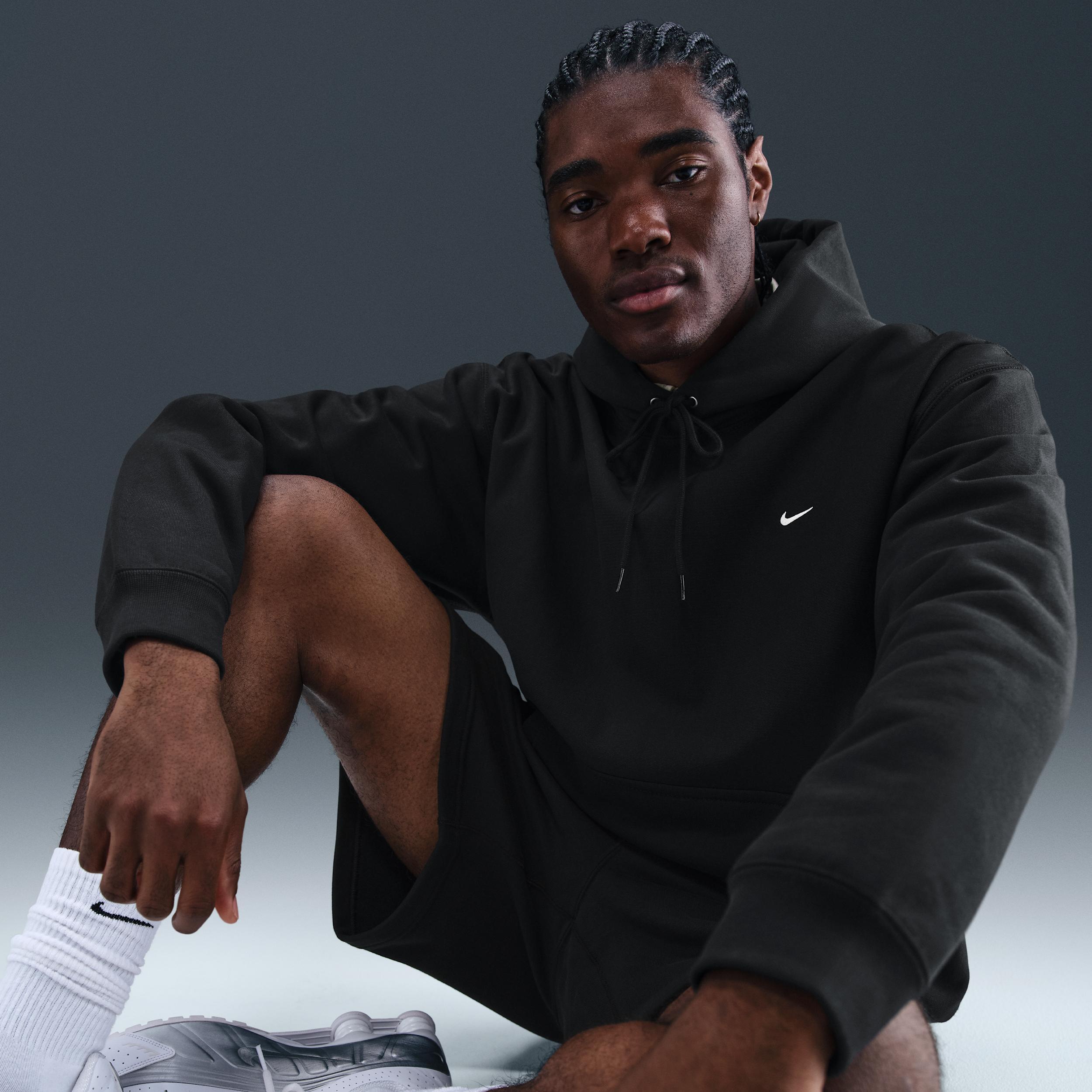 Nike Men's Solo Swoosh Pullover Hoodie Product Image