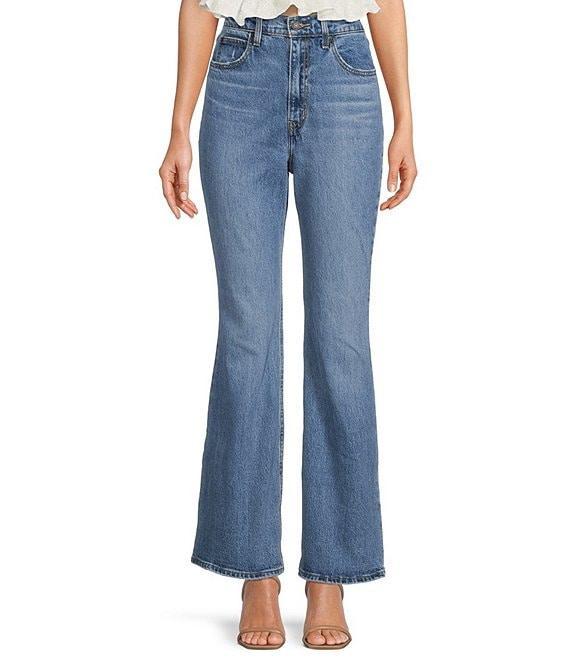 Levi's® 70's High Rise Flare Leg Stretch Denim Jeans Product Image
