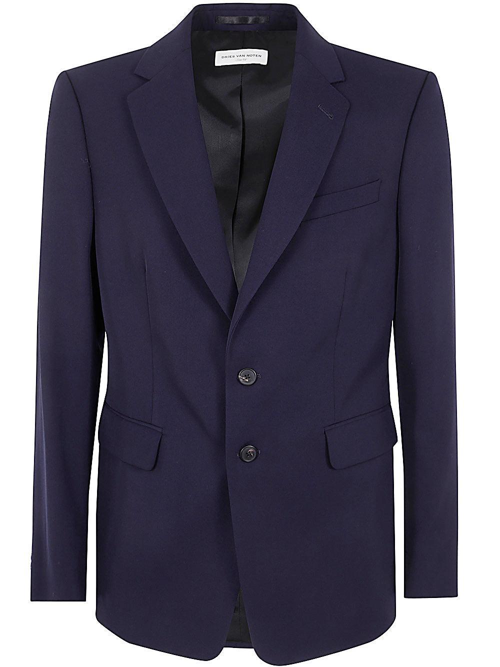 DRIES VAN NOTEN Blaine Mw Jacket Clothing In Blue Product Image