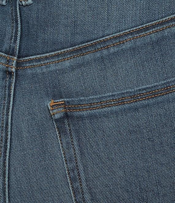 Good American Plus Soft Tech Good Legs Straight Jeans Product Image