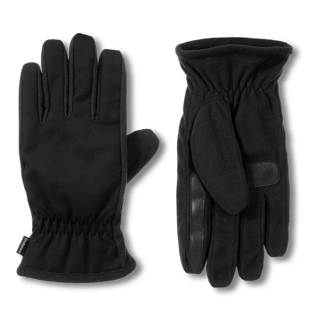 Mens isotoner Lined Water Repellent Stretch Gloves Product Image