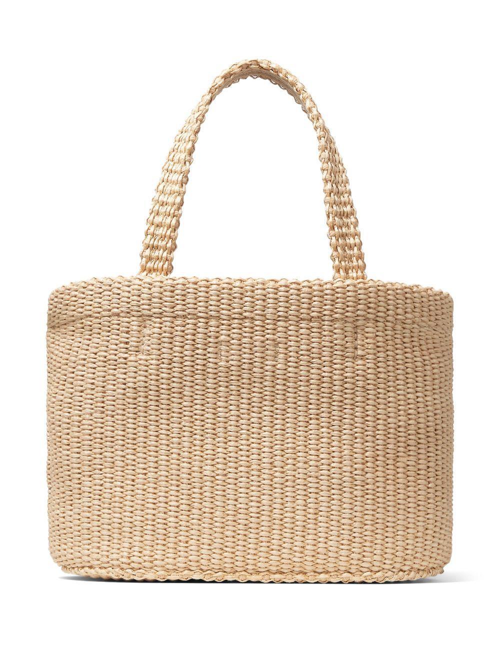 mini logo-embroidered beach bag Product Image
