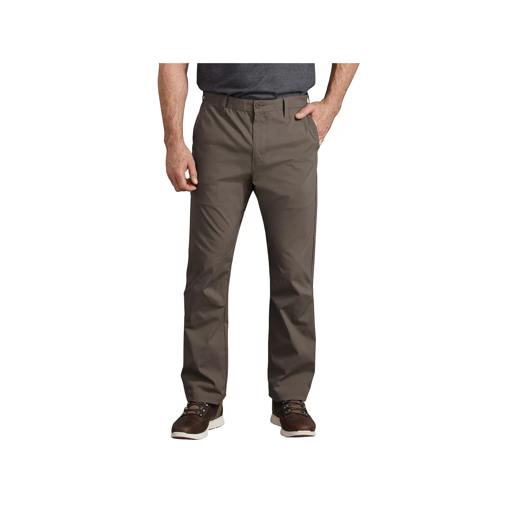 Men's Dickies Cooling Hybrid Utility Pants, Size: 32X30, Brown Product Image