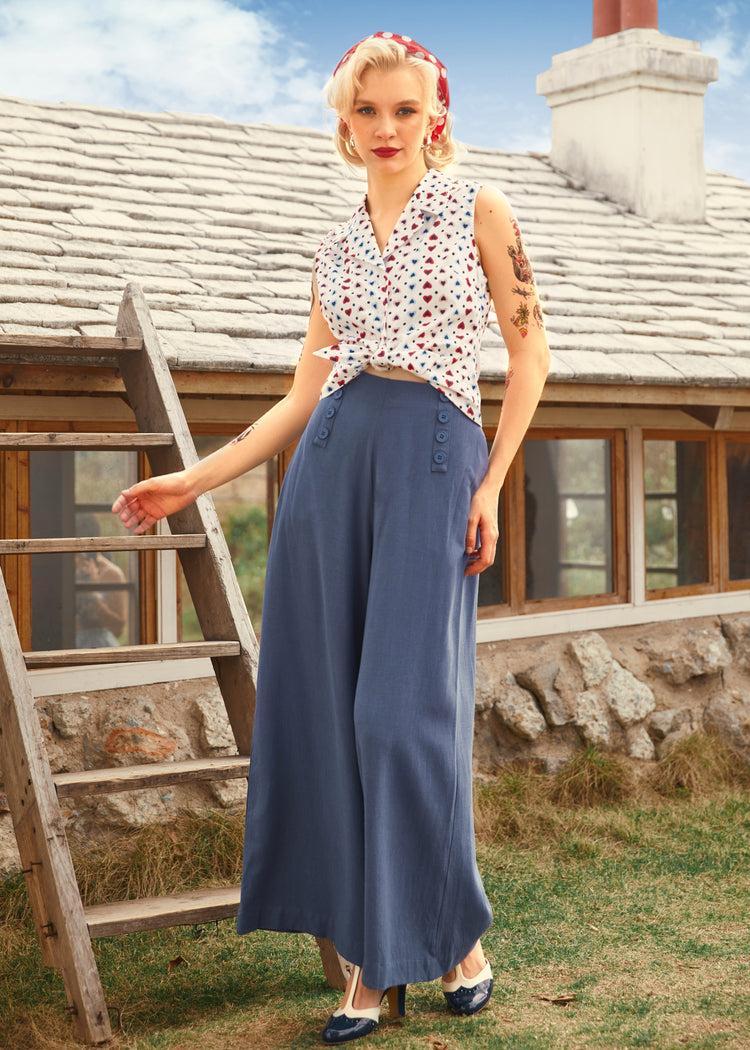 Sail Away Wide-Leg Trousers Product Image