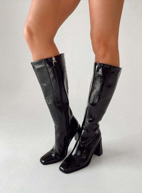 The Jessa Boots Black Product Image