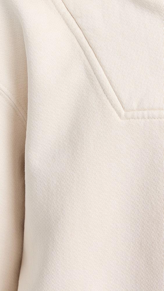 Les Tien Haley Crop Half Zip Pullover | Shopbop Product Image
