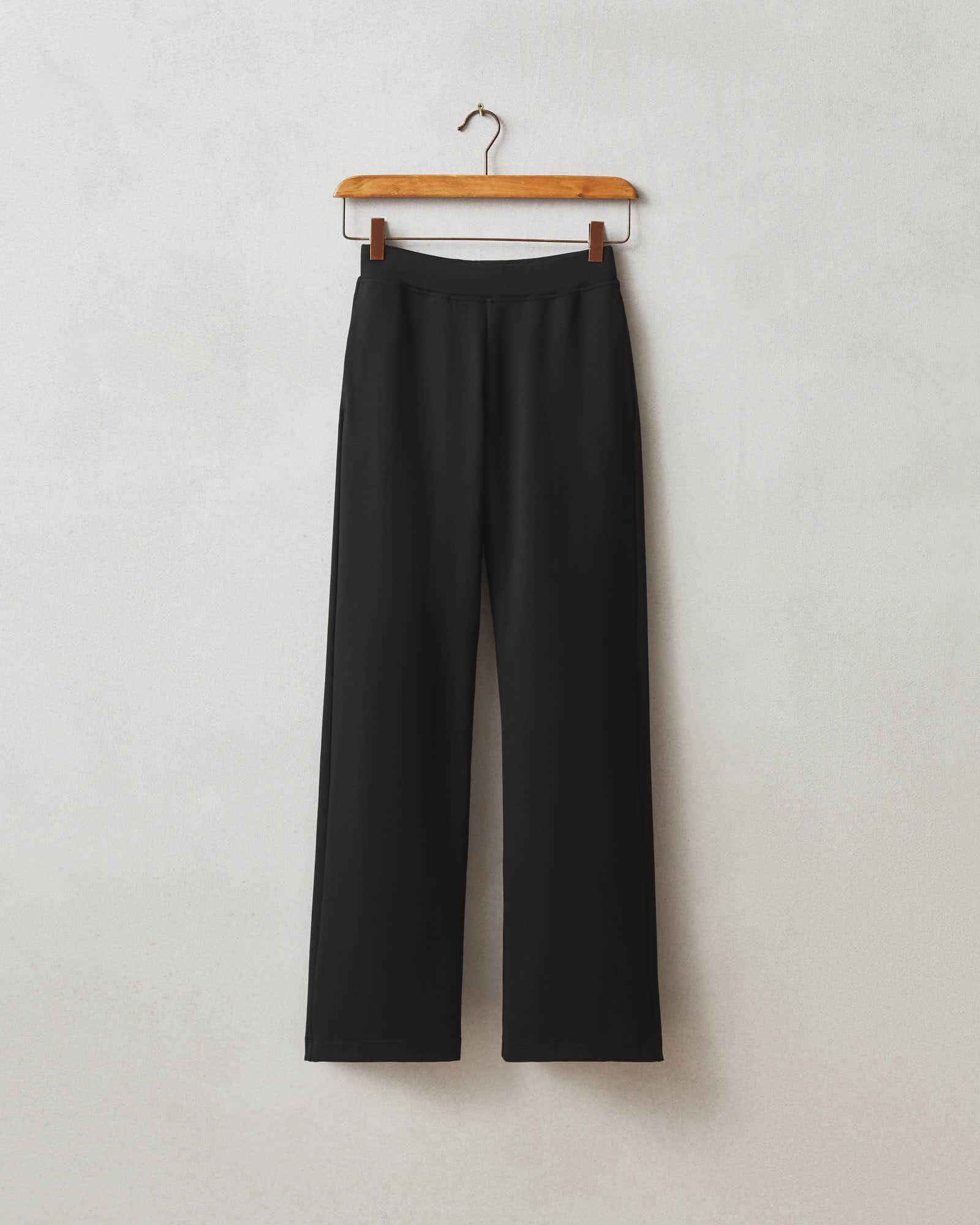 Women's Ponte Straight Pant - Super Black Female Product Image