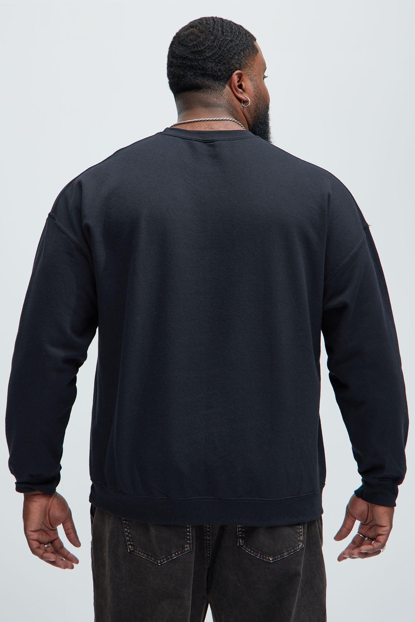 WWE Big Red Monster Crew Neck Sweater - Black Product Image