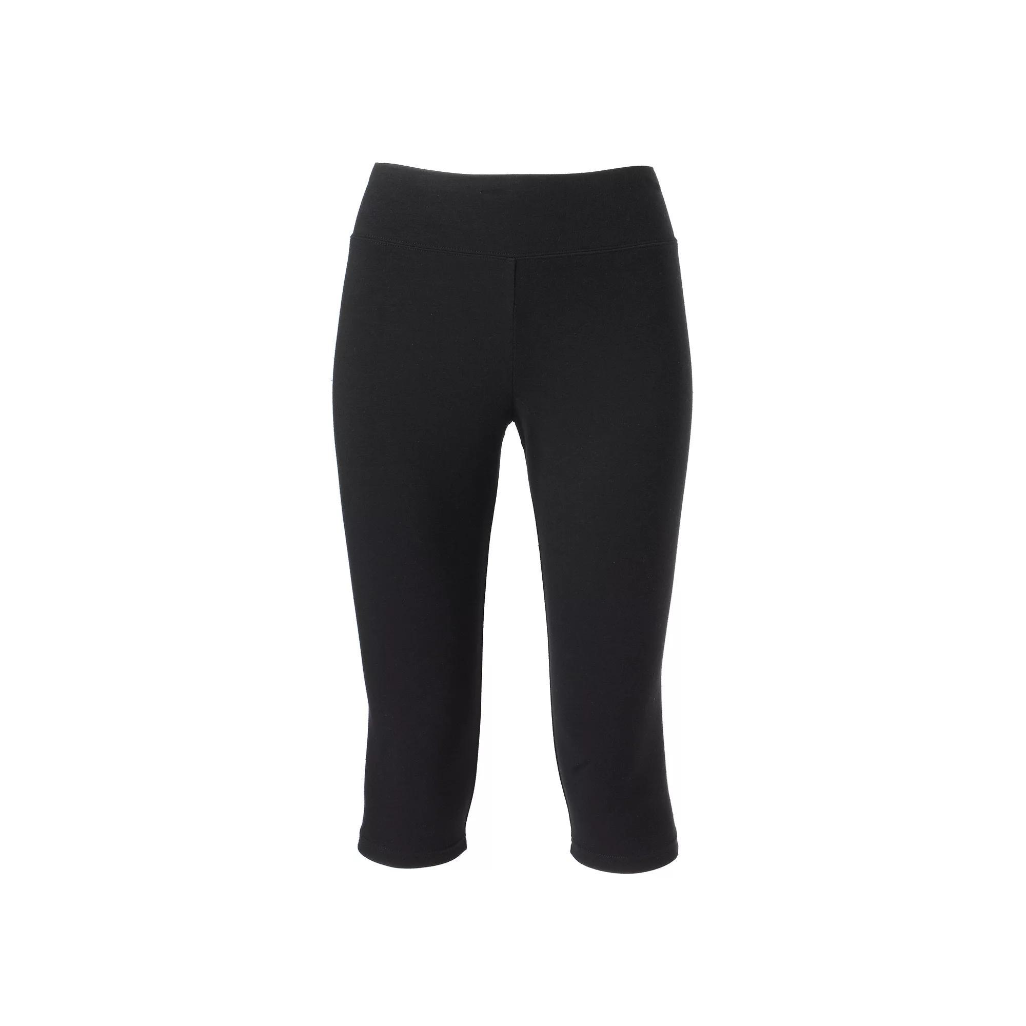 Jockey Sport® Judo Capri Leggings, Women's, Size: Small, Deep Black Product Image