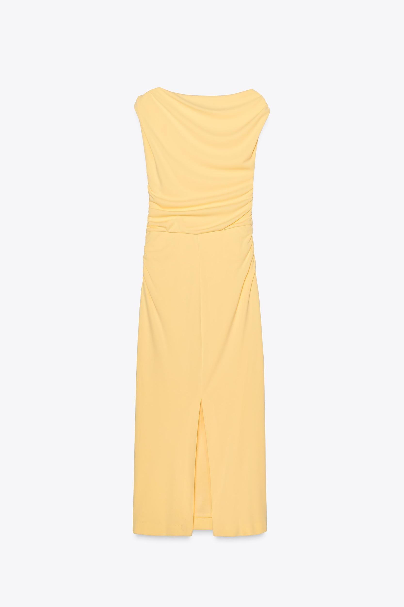 ASYMMETRIC MIDI DRESS Product Image