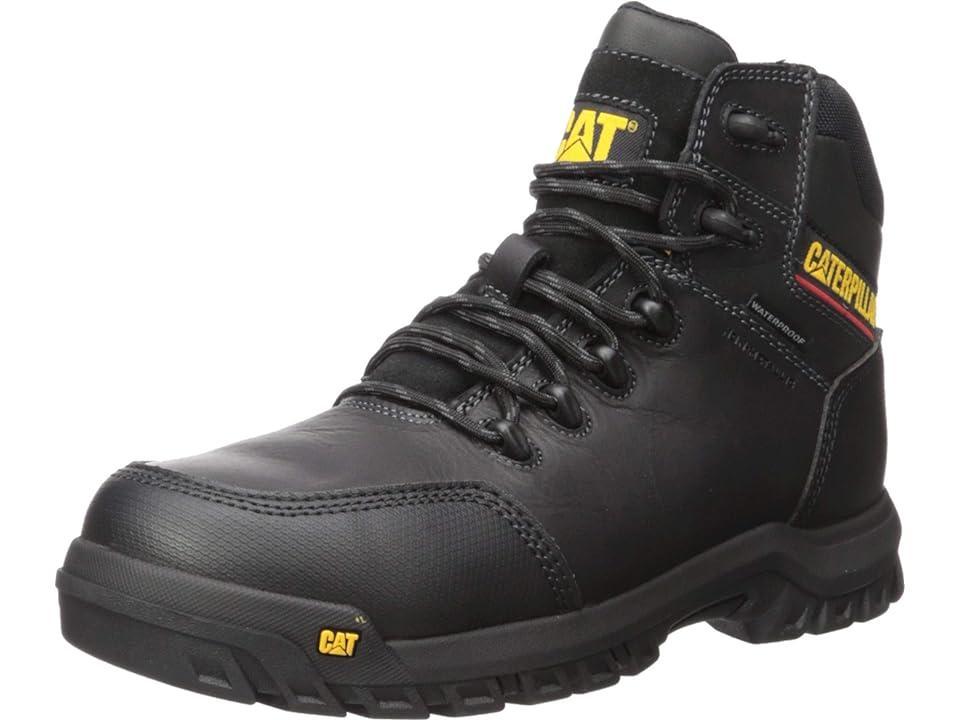 Caterpillar Resorption Waterproof Composite Toe (Seal Brown Leather) Men's Work Boots Product Image