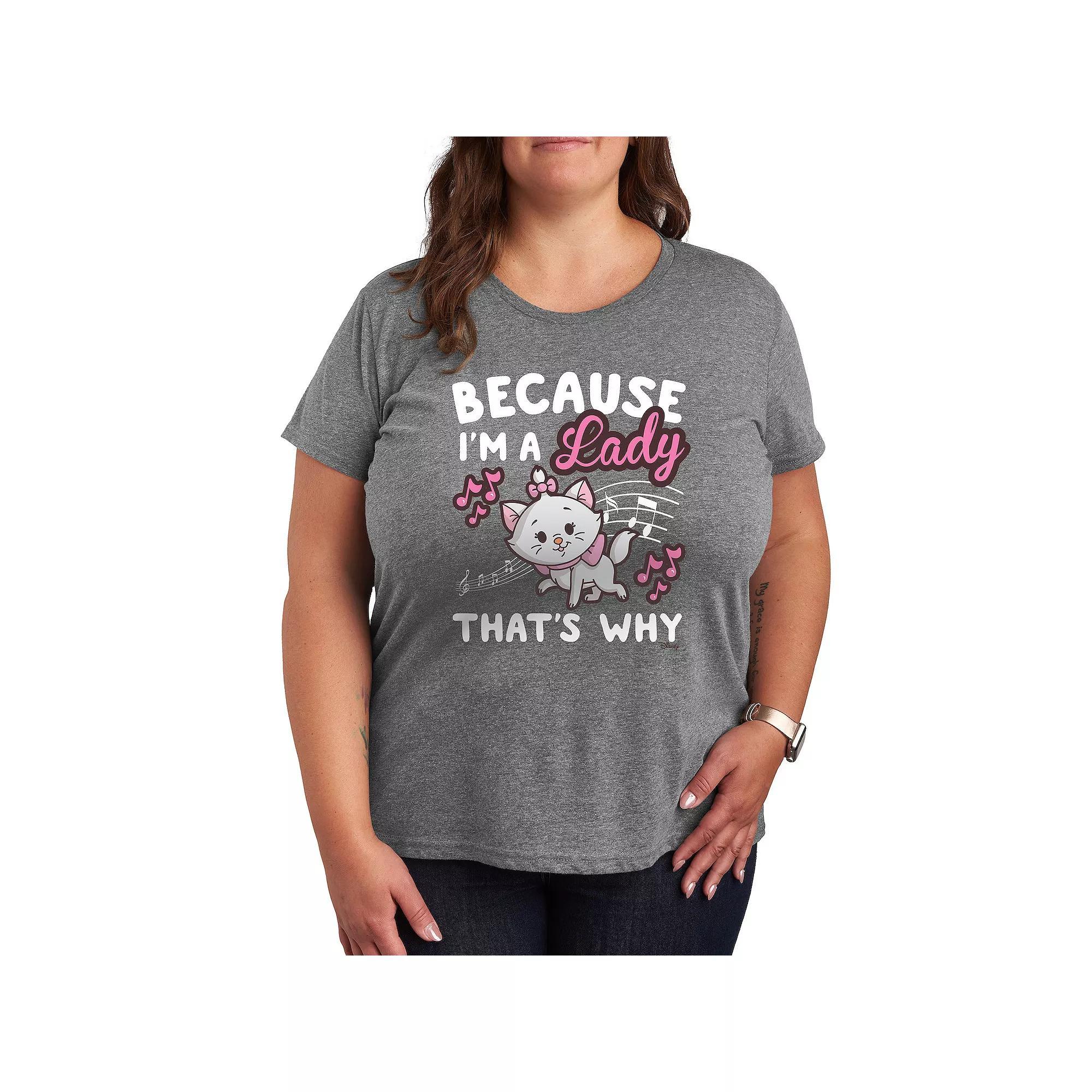 Plus Outer Banks Running Horse Graphic Tee, Womens Grey Blue Product Image