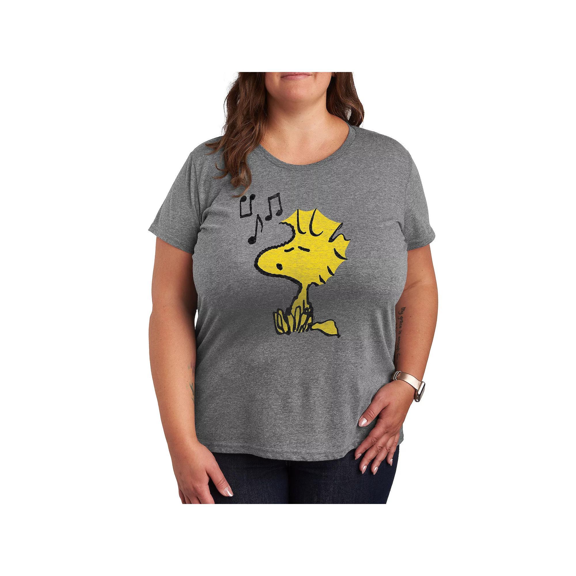 Plus Garfield I Live For Weekends Graphic Tee, Womens Product Image