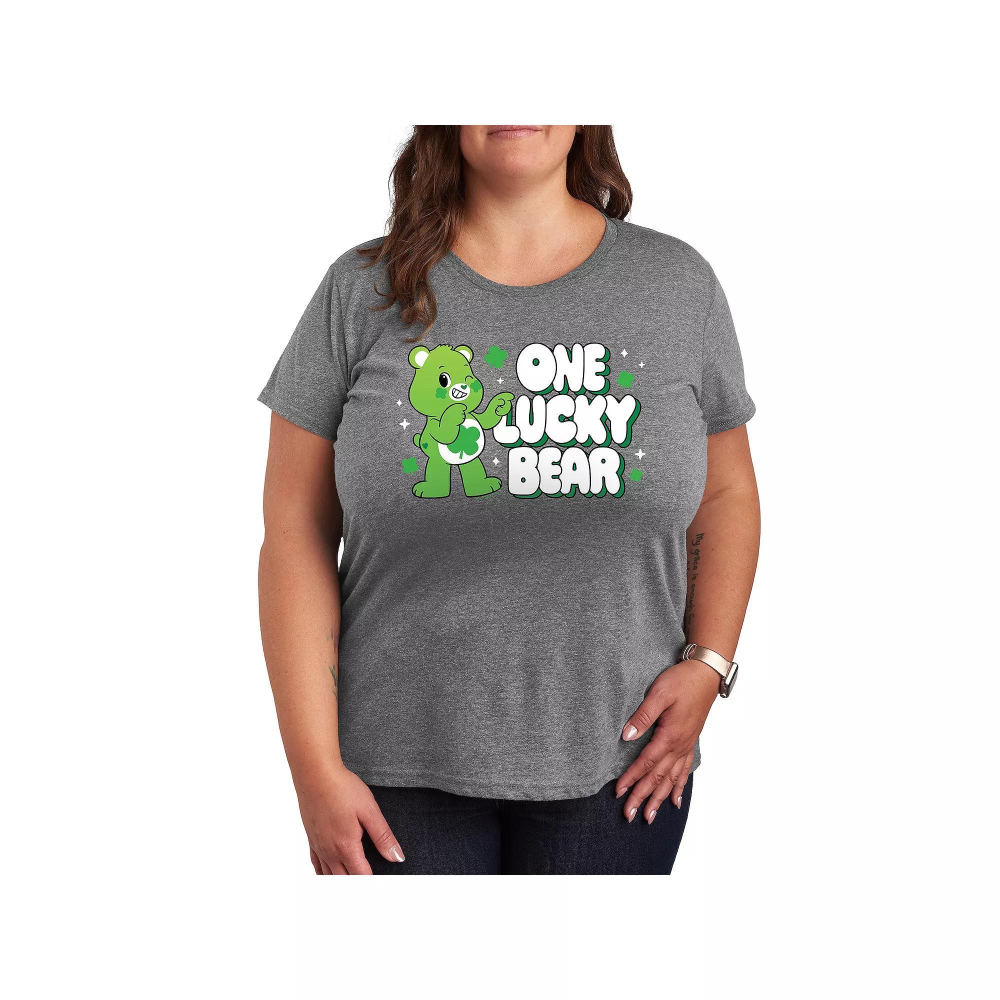 Disneys Mickey Mouse Plus Spotlight Glitch Graphic Tee, Womens Grey Gray Product Image