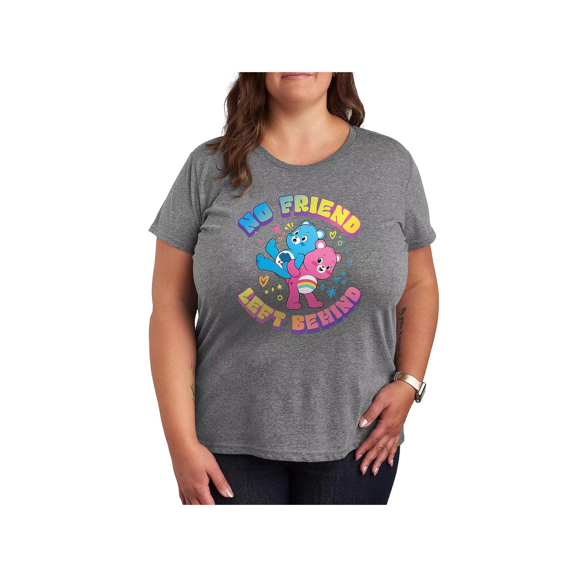 Plus The Wizard Of Oz Green Evil Graphic Tee, Womens Grey Gray Product Image