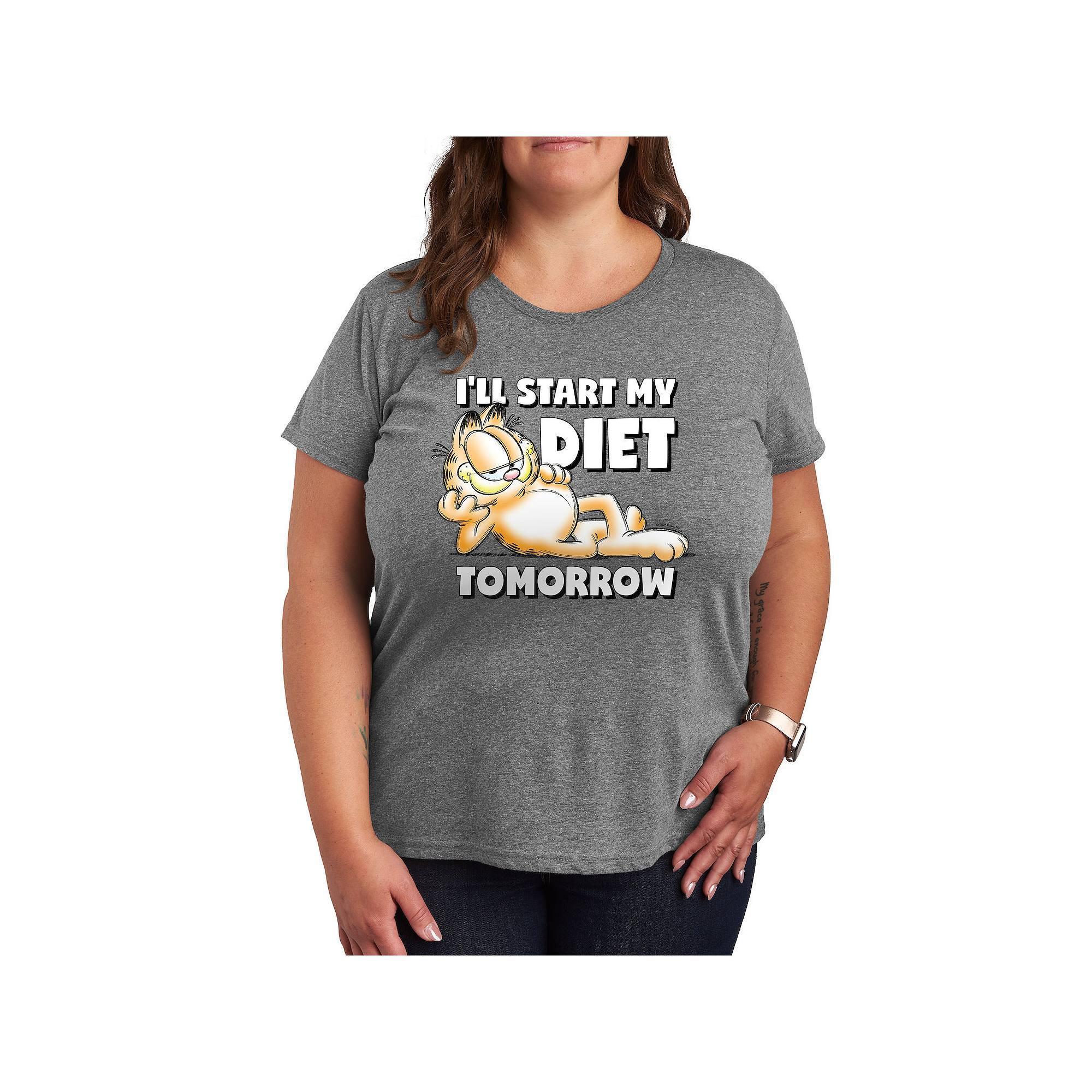 Plus Care Bears Group On Clouds Graphic Tee, Womens Product Image