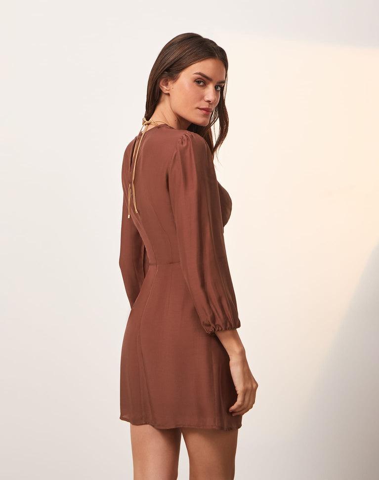Mel Detail Short Dress - Nutshell Product Image