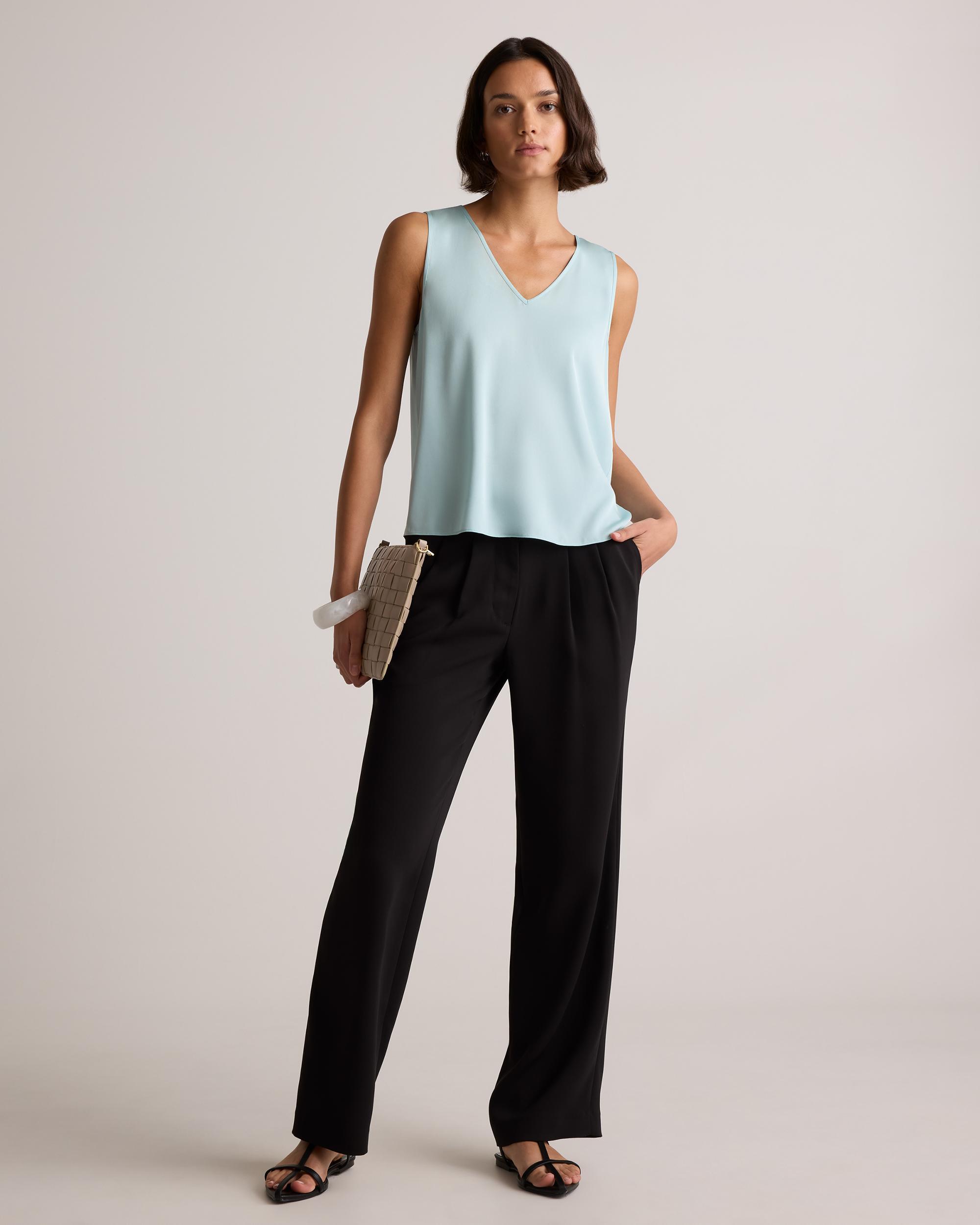 Quince | Women's Washable Stretch Silk Tank Top Product Image