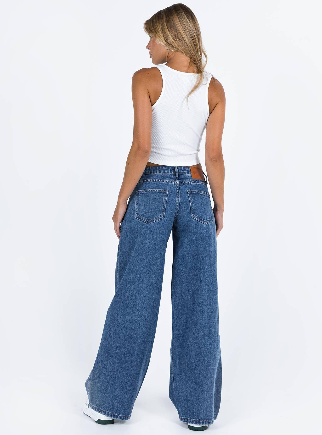 Ramos Low Rise Jeans Denim Product Image