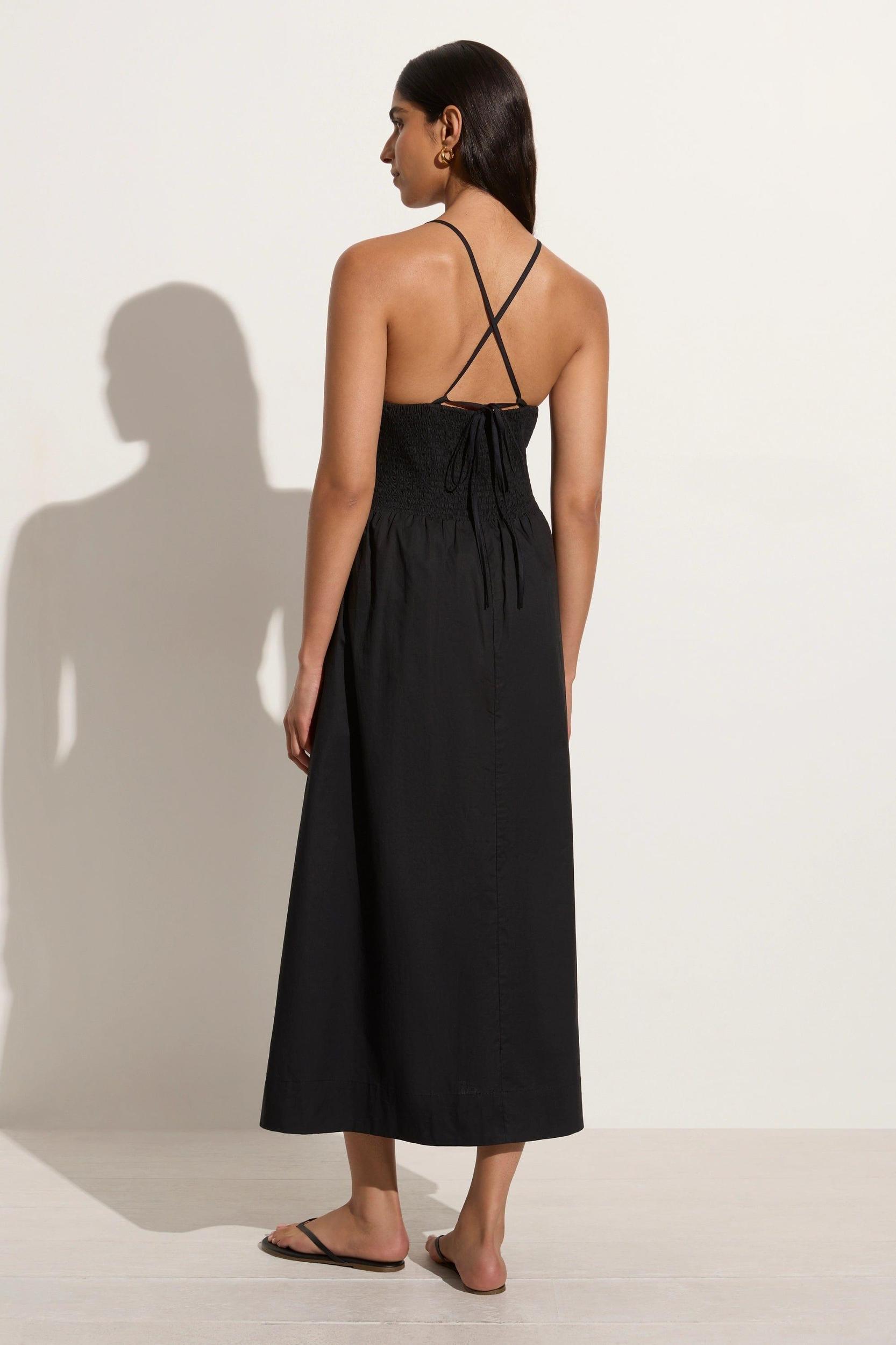 Camera Midi Dress Black - Final Sale Product Image