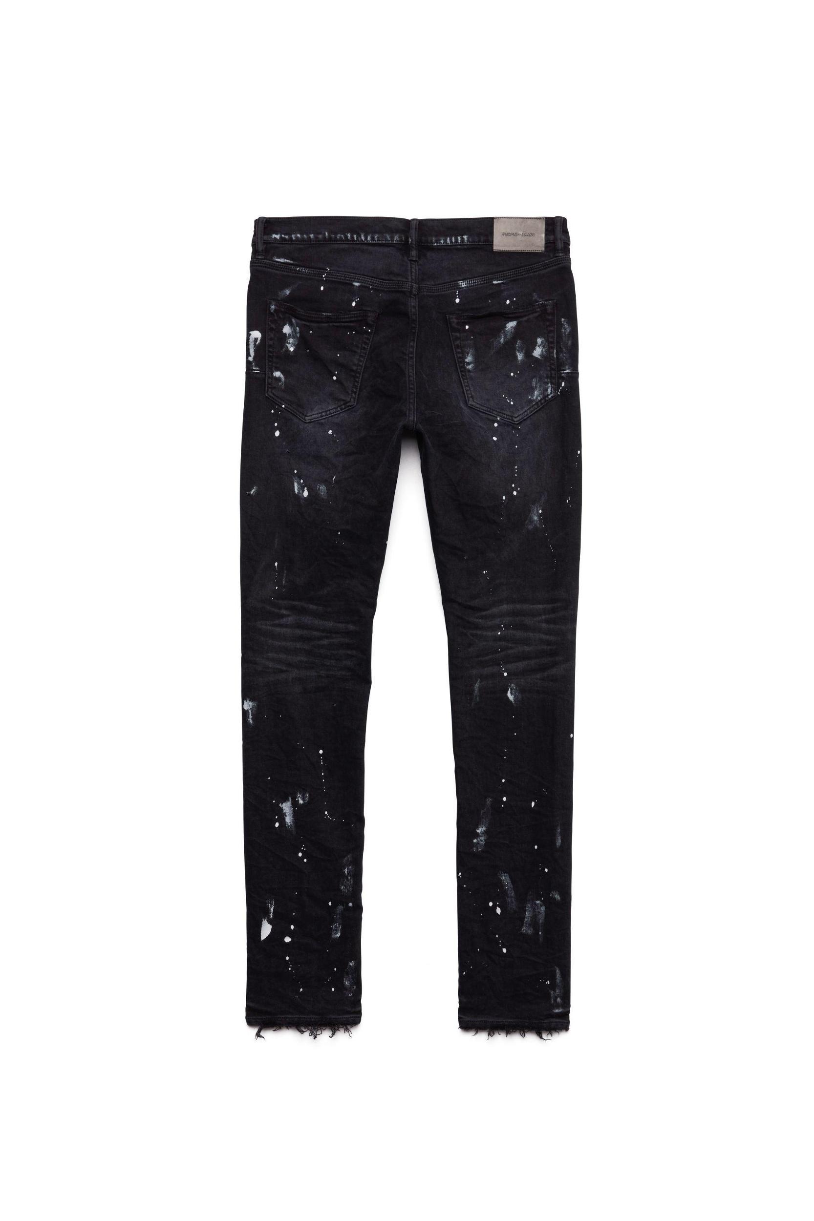 P001 Black Resin Knee Slit Male Product Image