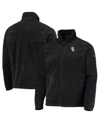 Men's Columbia Black Chicago White Sox Full-Zip Flanker Jacket, Size: Small Product Image