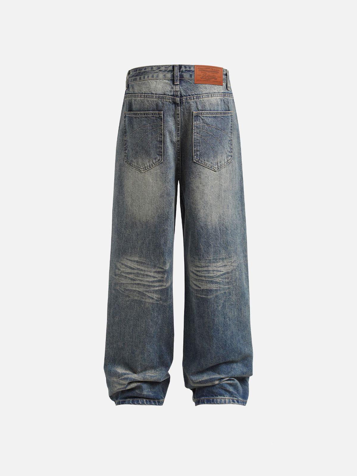 Aelfric Eden Firework Beadwork Super Baggy Jeans Product Image