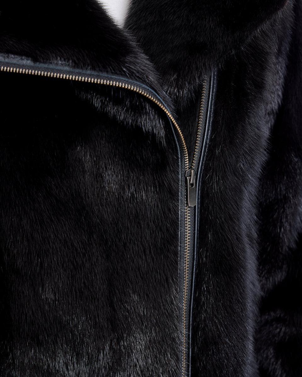 Mink Moto Jacket Product Image