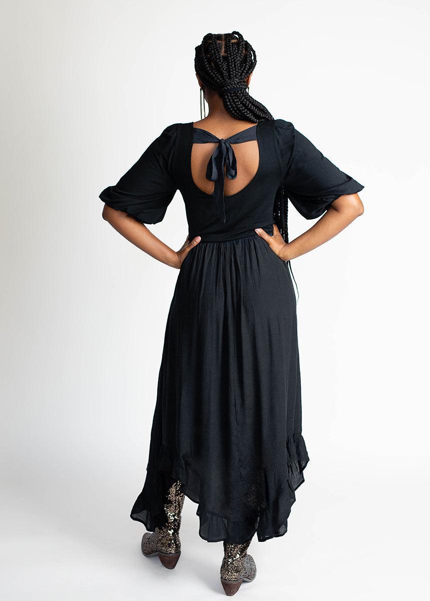 Kamina Dress in Black Female Product Image