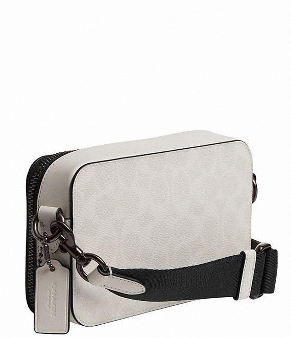 COACH Charter Signature Coated Canvas/Refined Calfskin Leather Slim Crossbody Bag Product Image