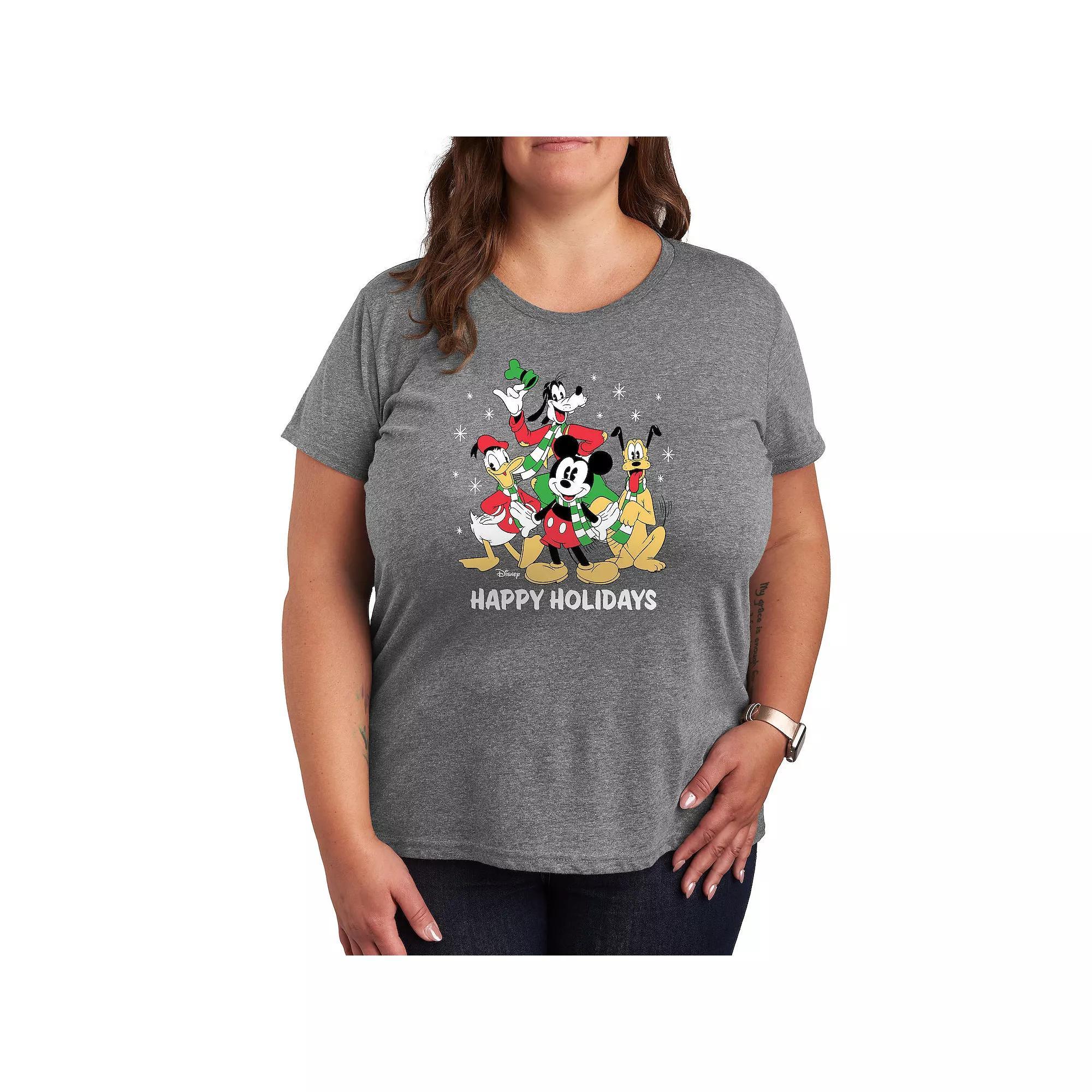 Plus Hopeless Ramentic Graphic Tee, Womens Grey Gray Product Image