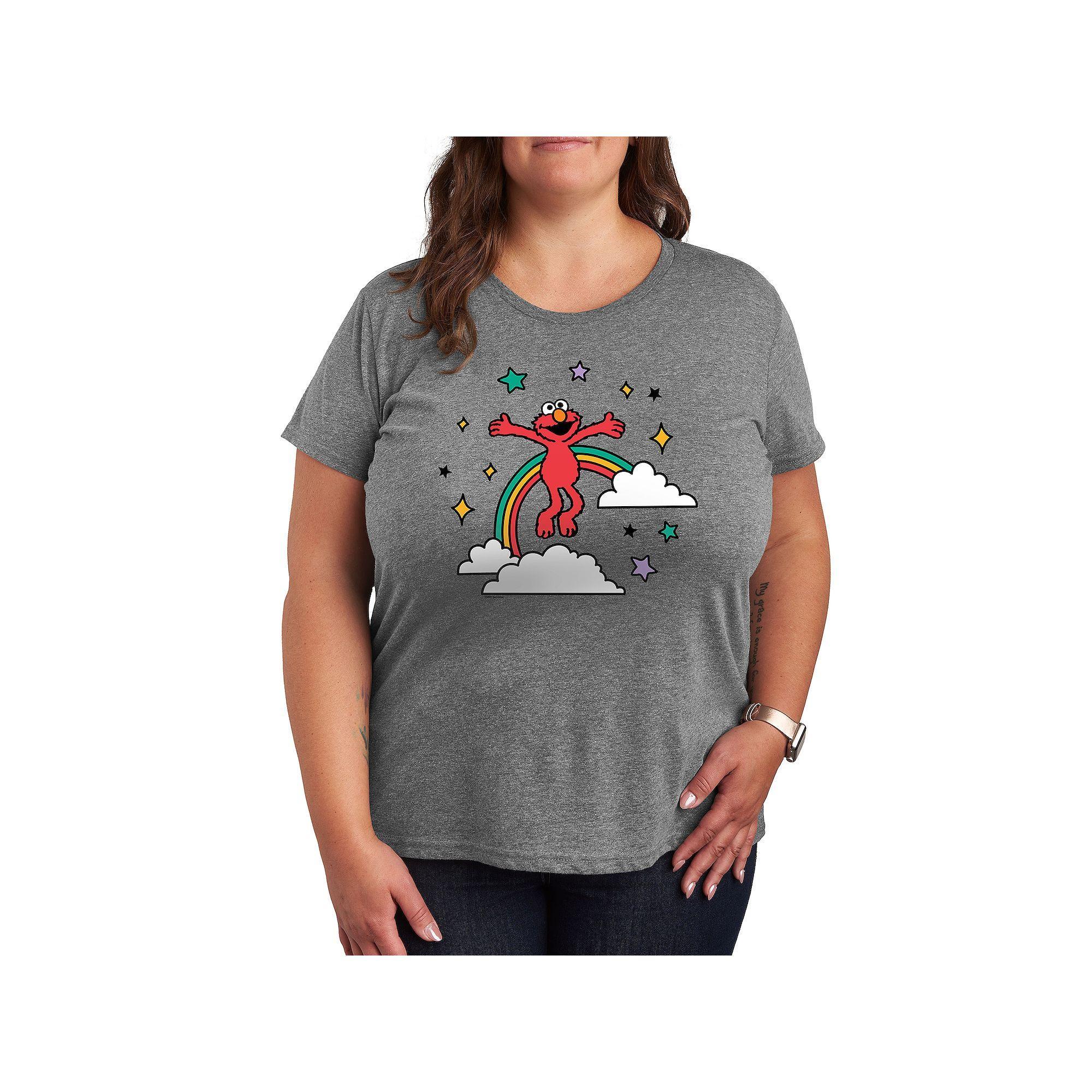 Plus Pete The Cat Best Mom Ever Graphic Tee, Womens Grey Gray Product Image