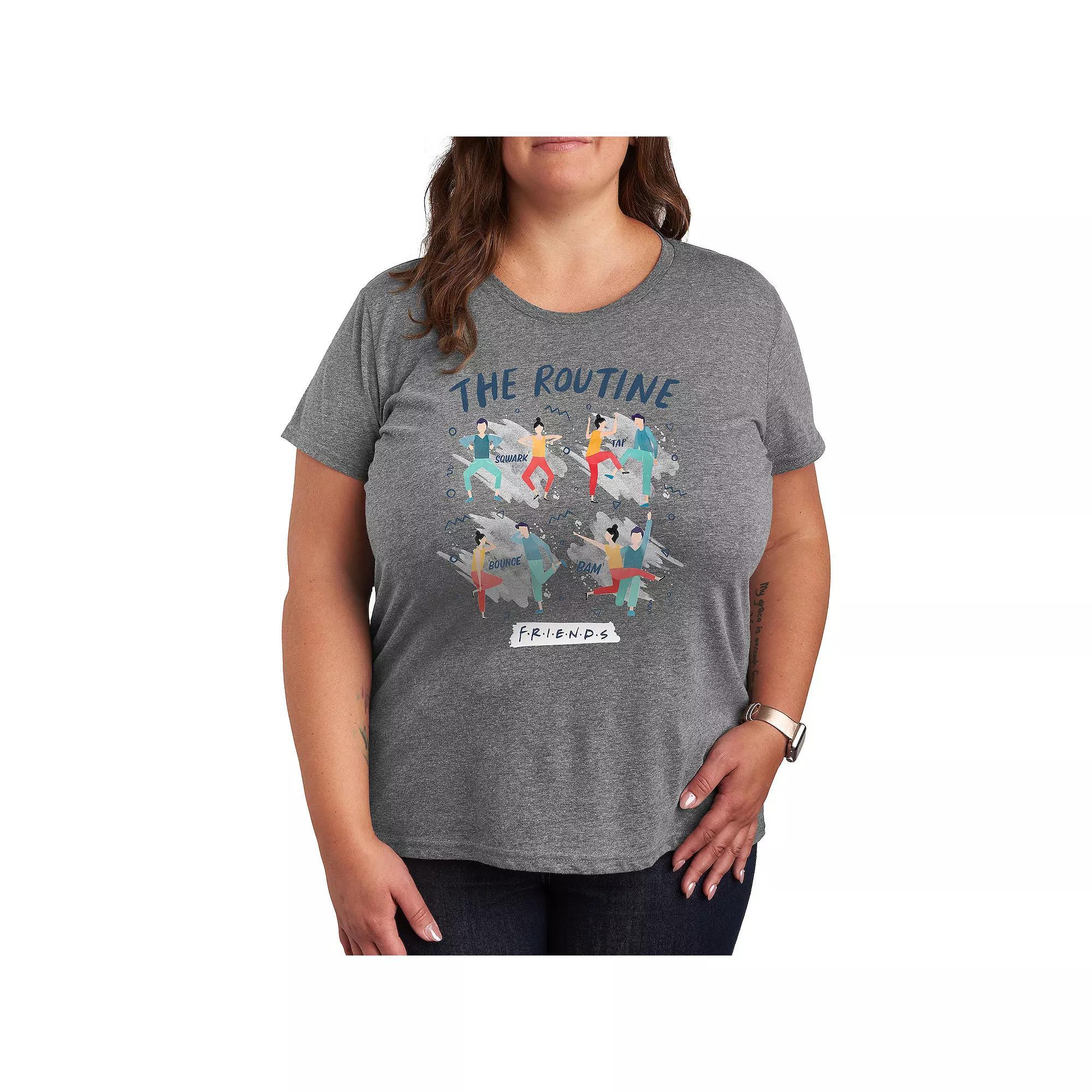 Plus Gnome In Poppies Graphic Tee, Womens Product Image