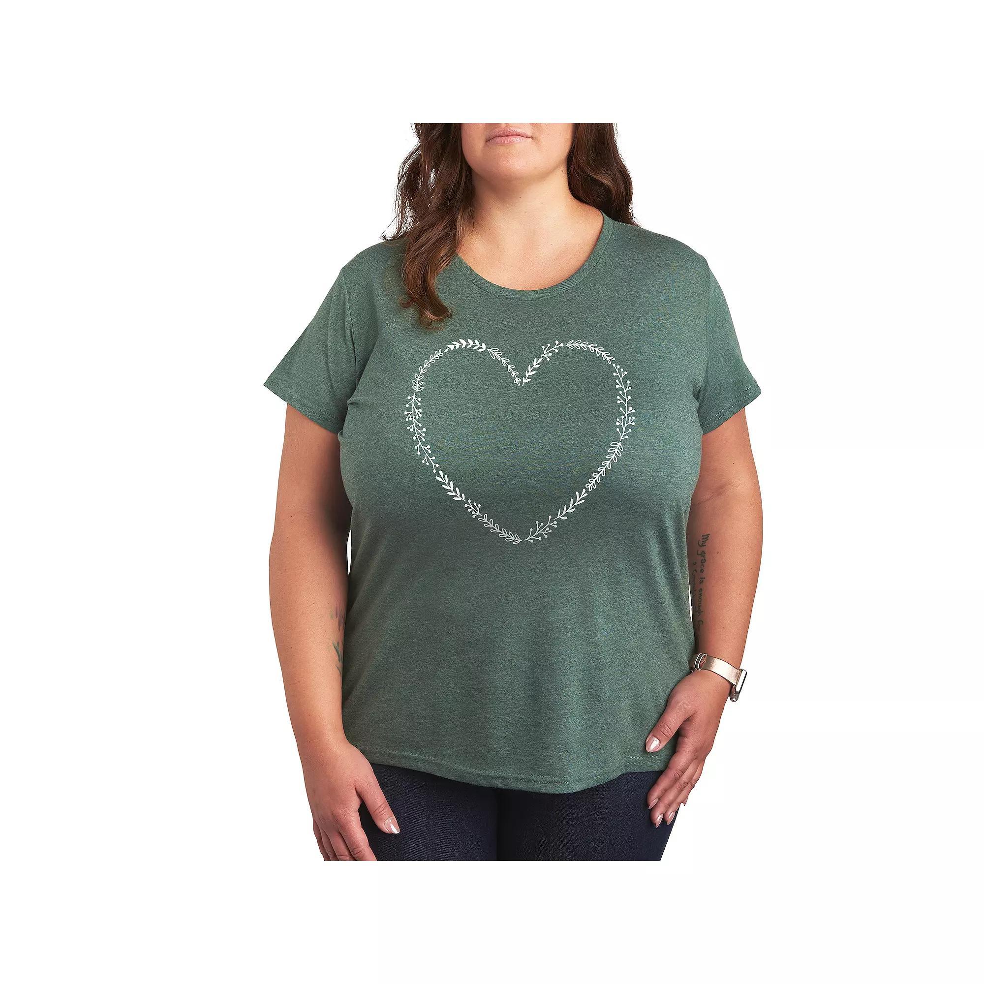 Plus Birthstone Is A Coffee Bean Graphic Tee, Womens Grey Green Product Image