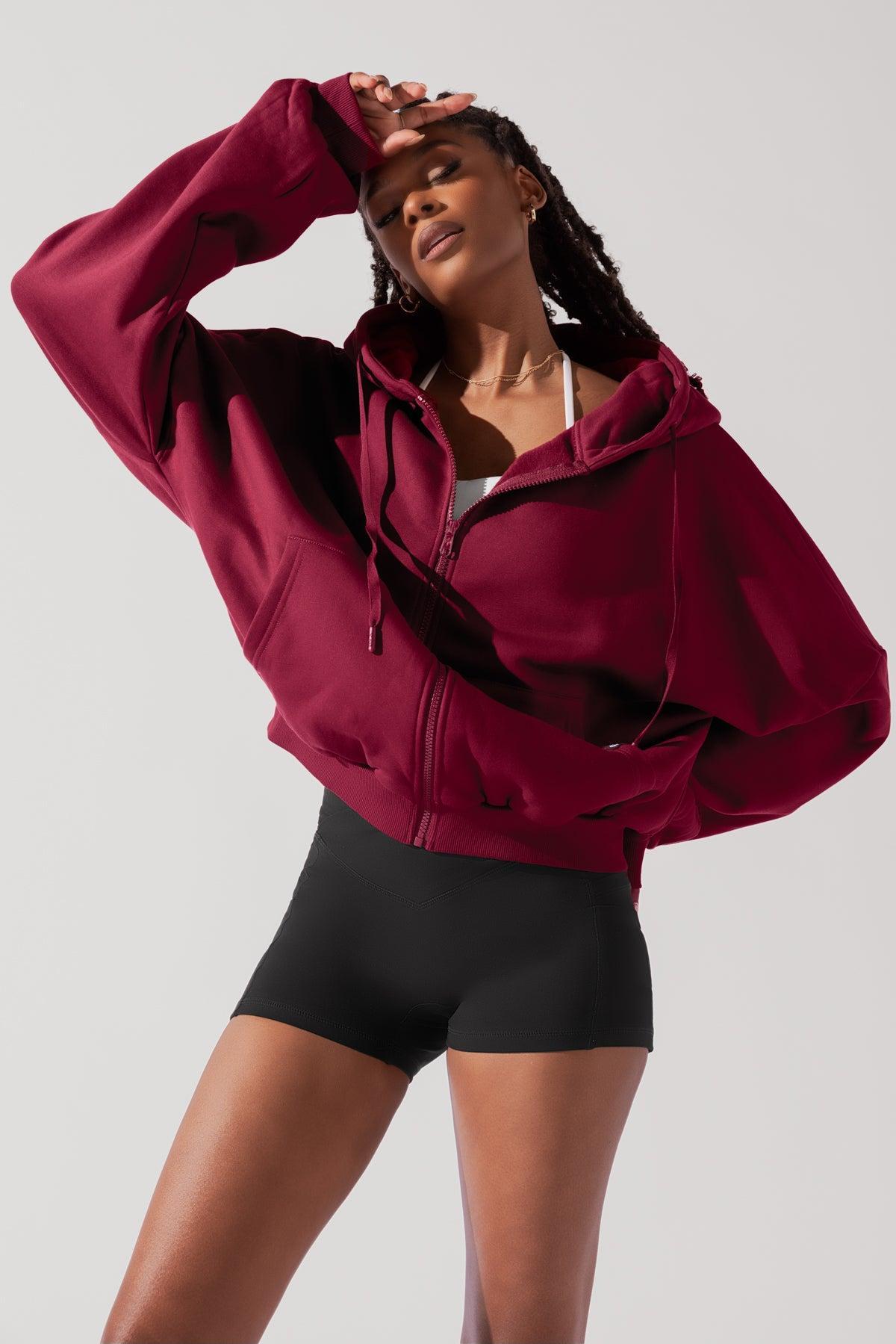 Zip Cloud Hoodie - Pistachio Product Image