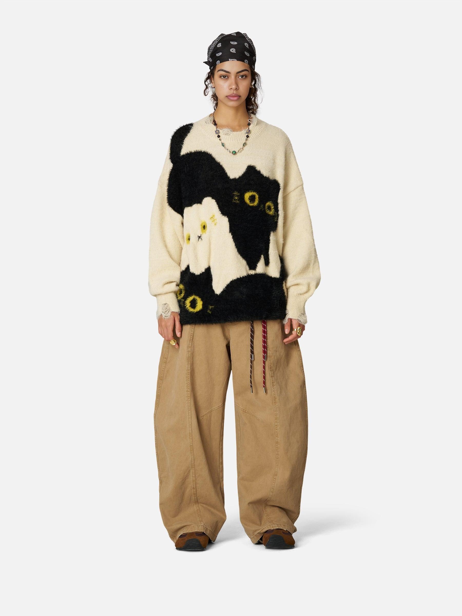 Aelfric Eden Kitten Graphic Sweater Product Image