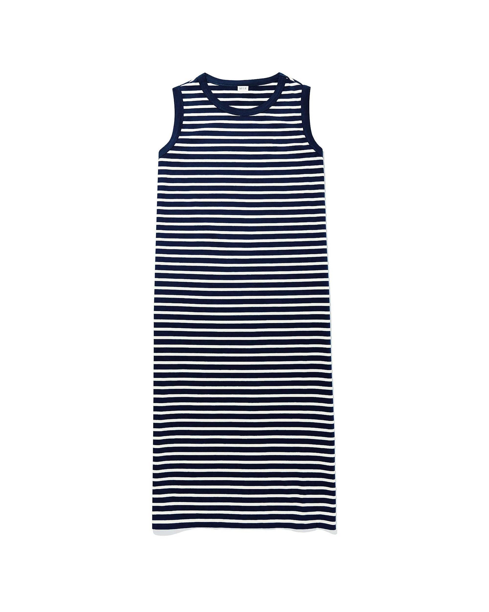 The Tank Dress - Navy/Cream Female Product Image
