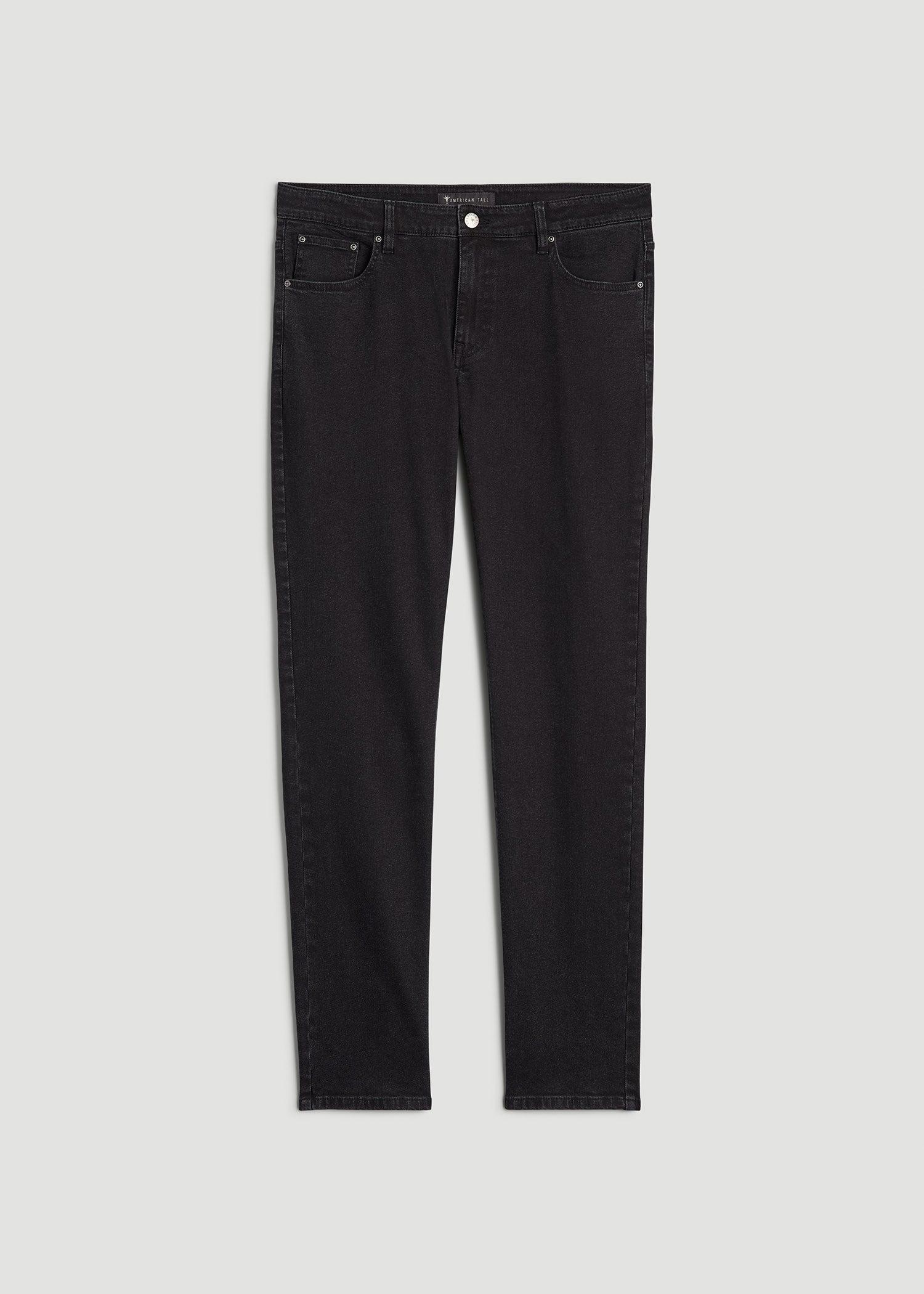 Carman TAPERED Jeans for Tall Men in Onyx Black Wash Product Image