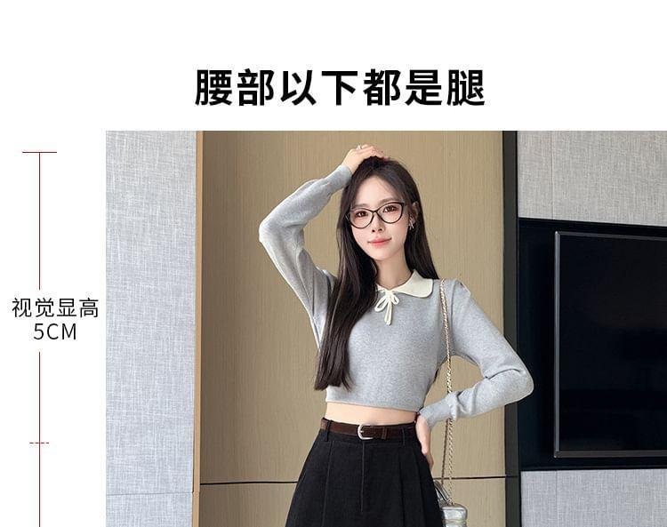 High Rise Plain Corduroy Midi A-Line Skirt Product Image