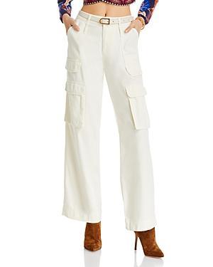 Womens Relaxed Straight-Leg Cargo Pants Product Image