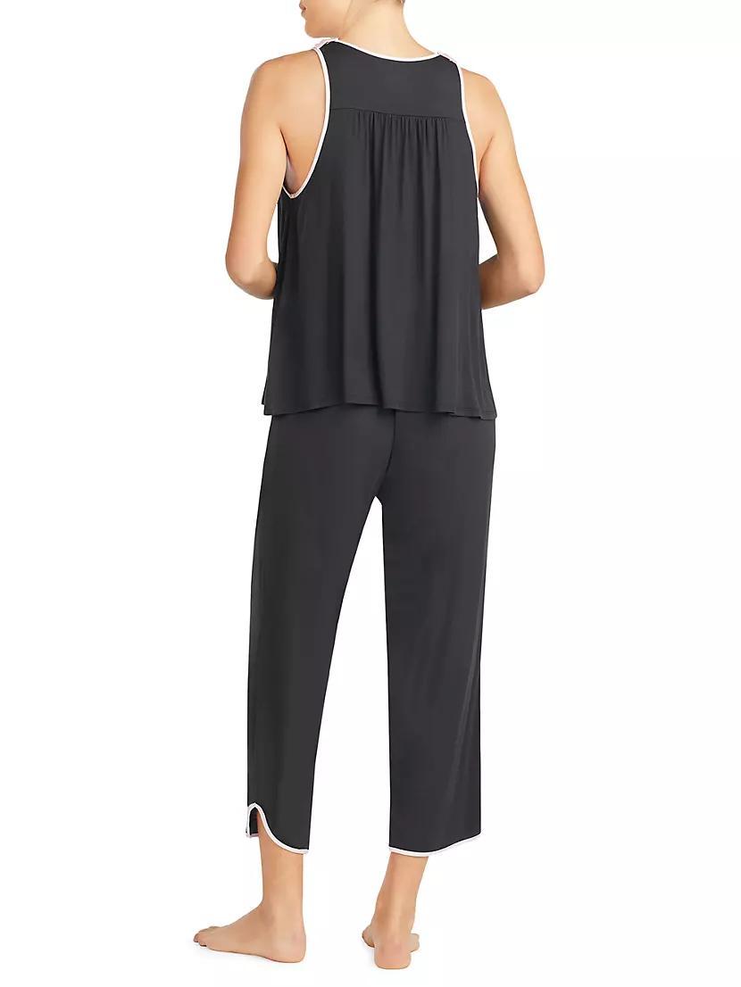 Cropped Pajama Set Product Image