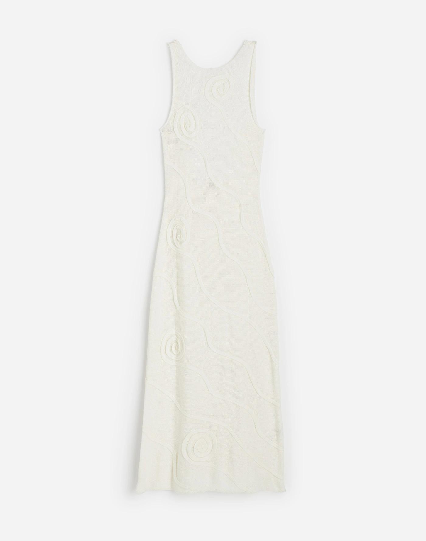 Zulu & Zephyr Shea Organic Cotton Swirl Knit Dress Product Image