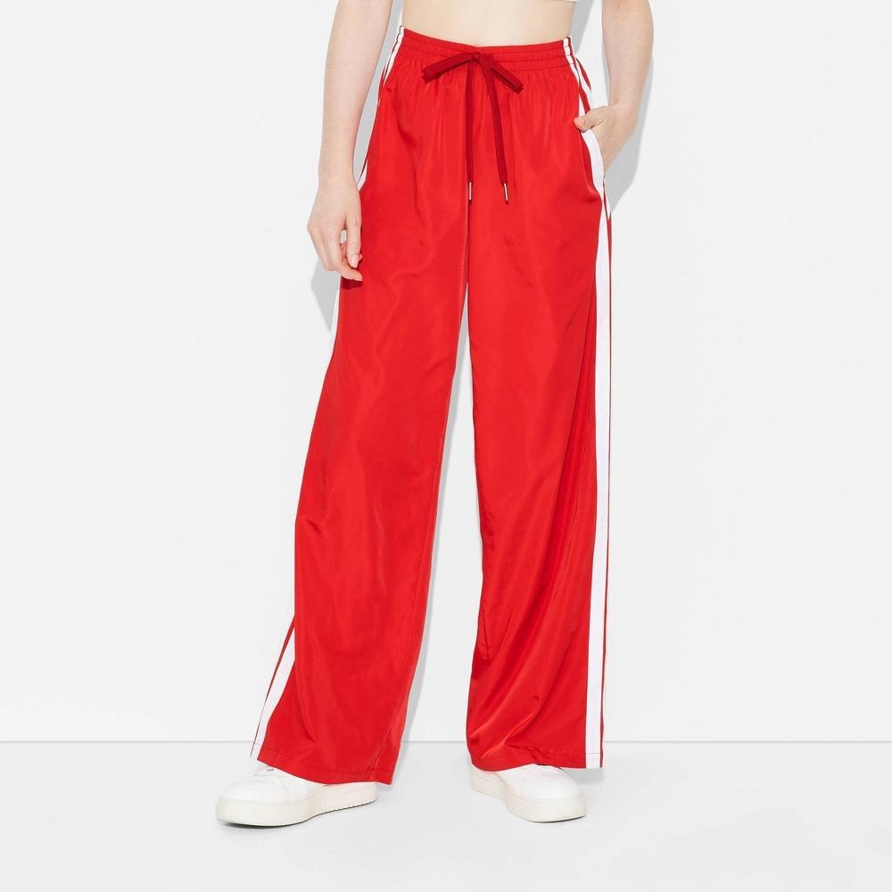 Women's Game Day High-Rise Track Pants - Wild Fable™ Red XXS Product Image