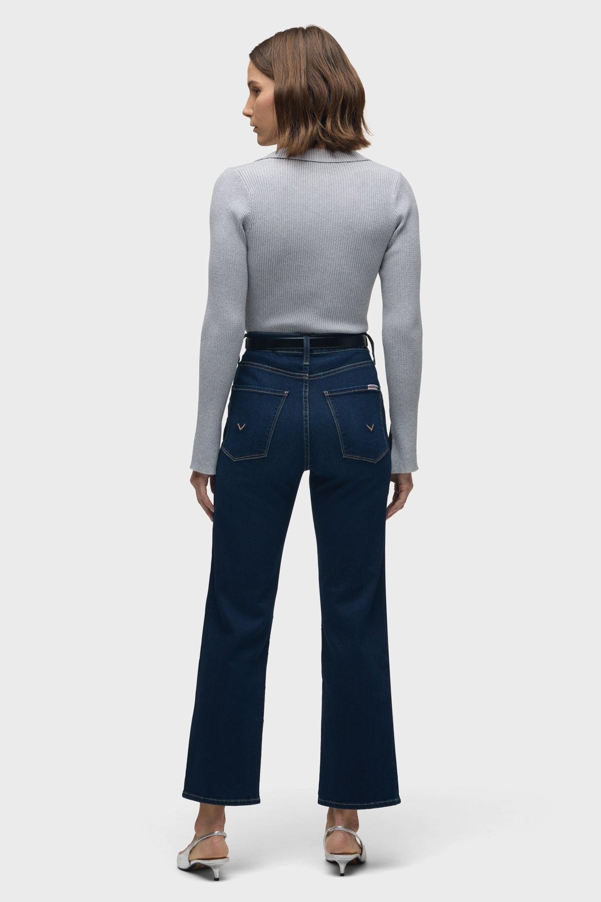 Noa High-Rise Straight Ankle Jean Female Product Image