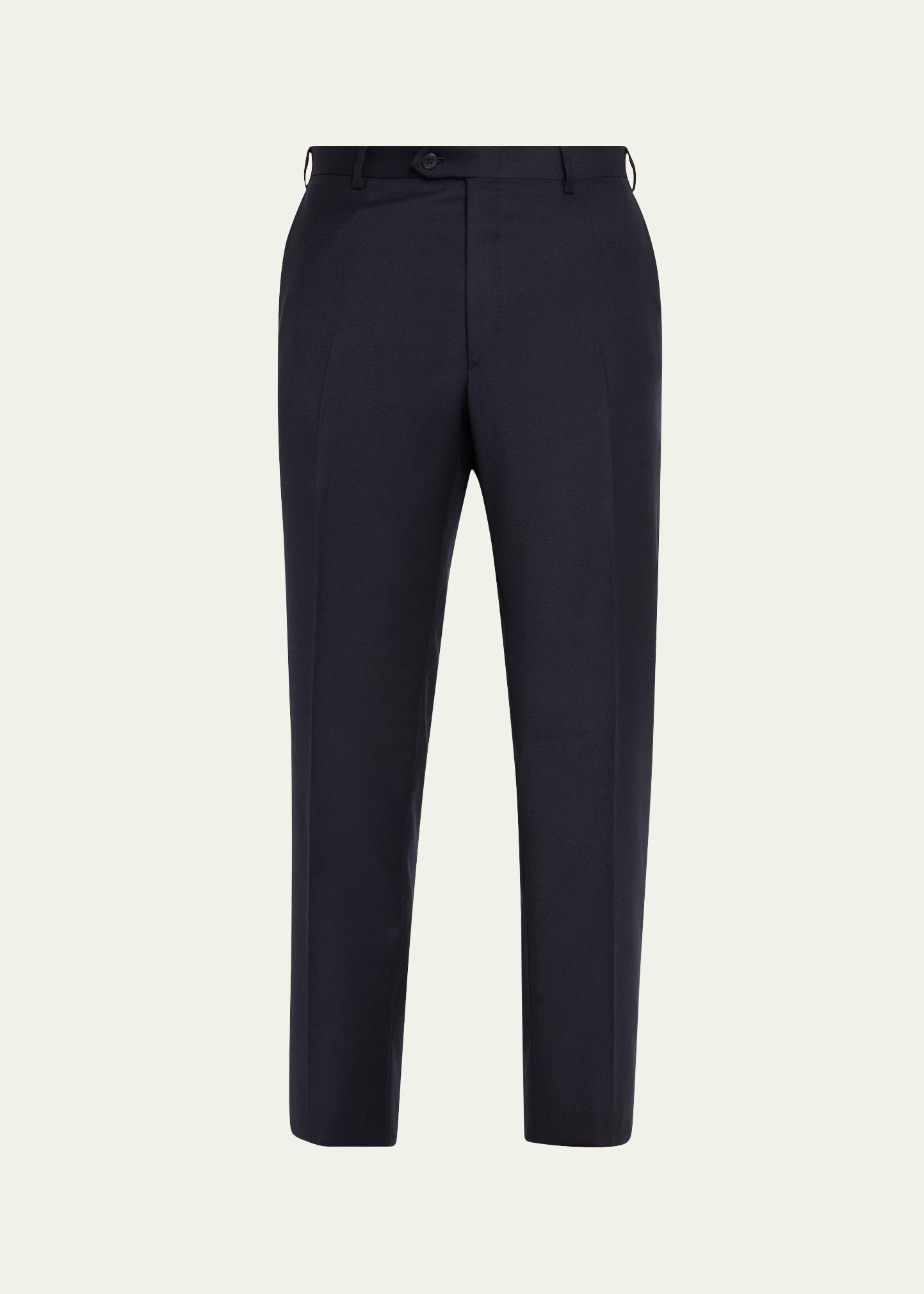 Mens Tigullio Flannel Trousers Product Image