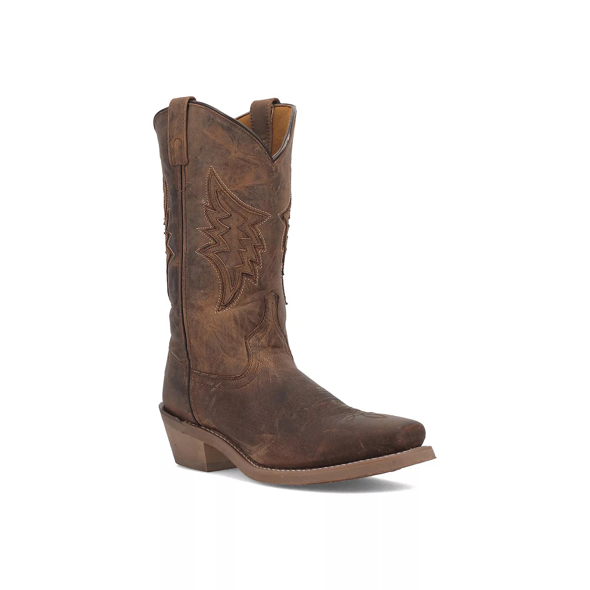 Laredo Nico Men's Leather Cowboy Boots, Size: 10.5, Brown Product Image