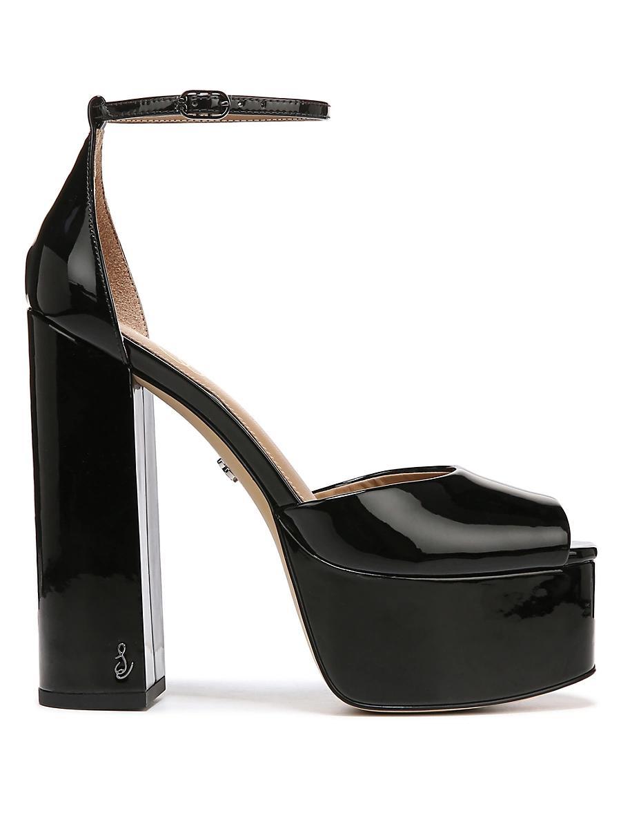 Sam Edelman Womens Kori Flora High Heel Platform Sandals Product Image