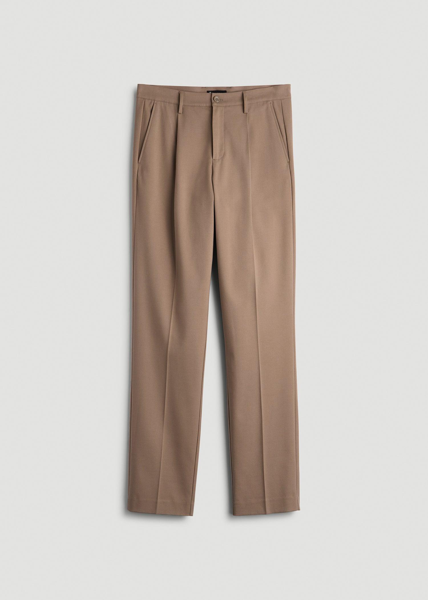 Tall Men's Relaxed Pleated Trouser in Deep Cove Product Image