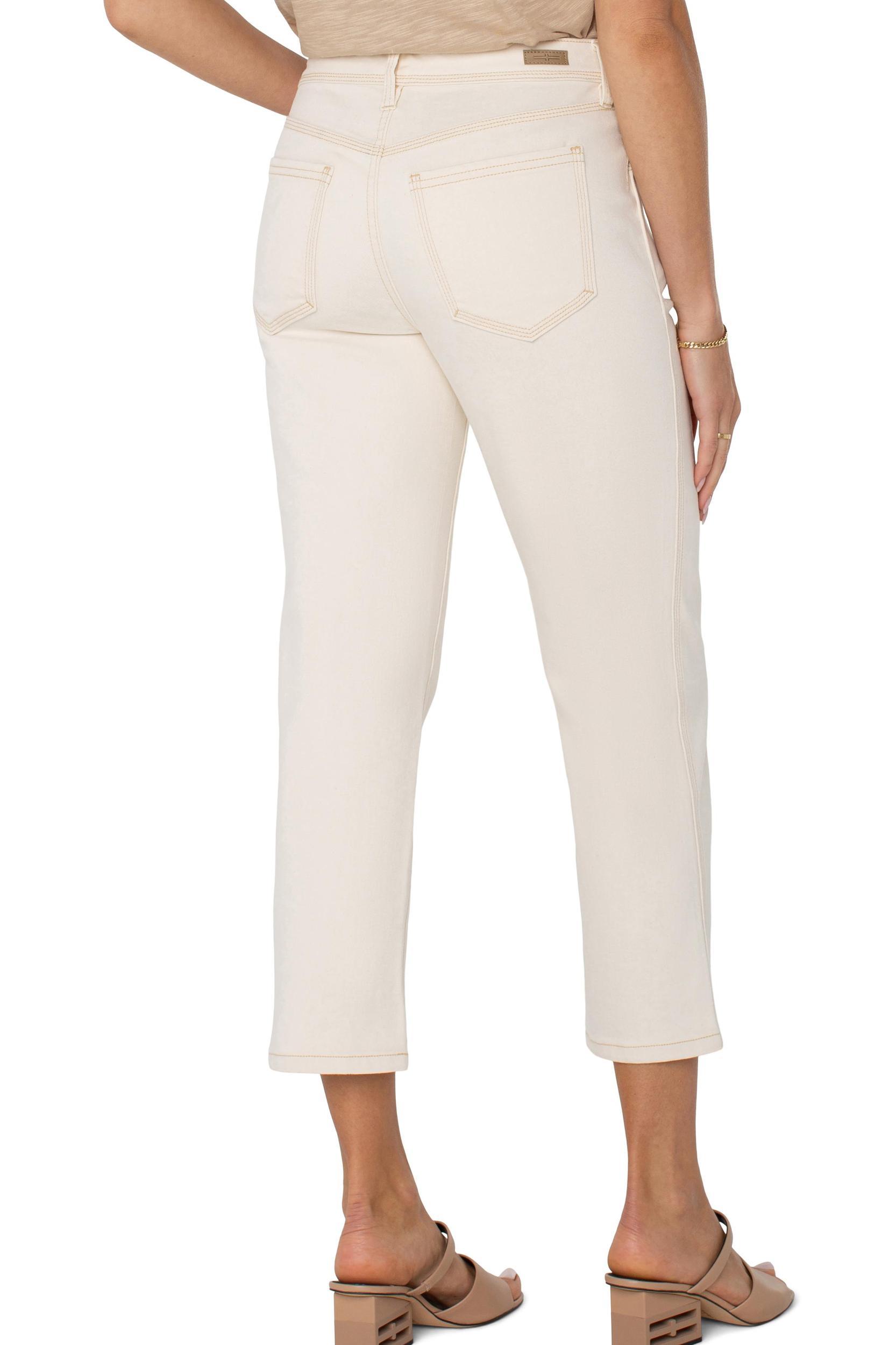 Kennedy Crop Straight w Triple Needle Product Image