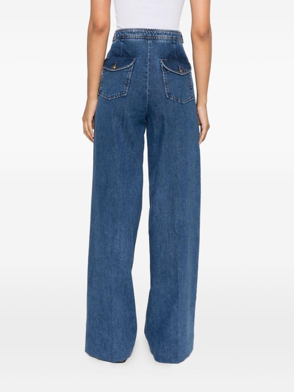 button-fastening jeans Product Image